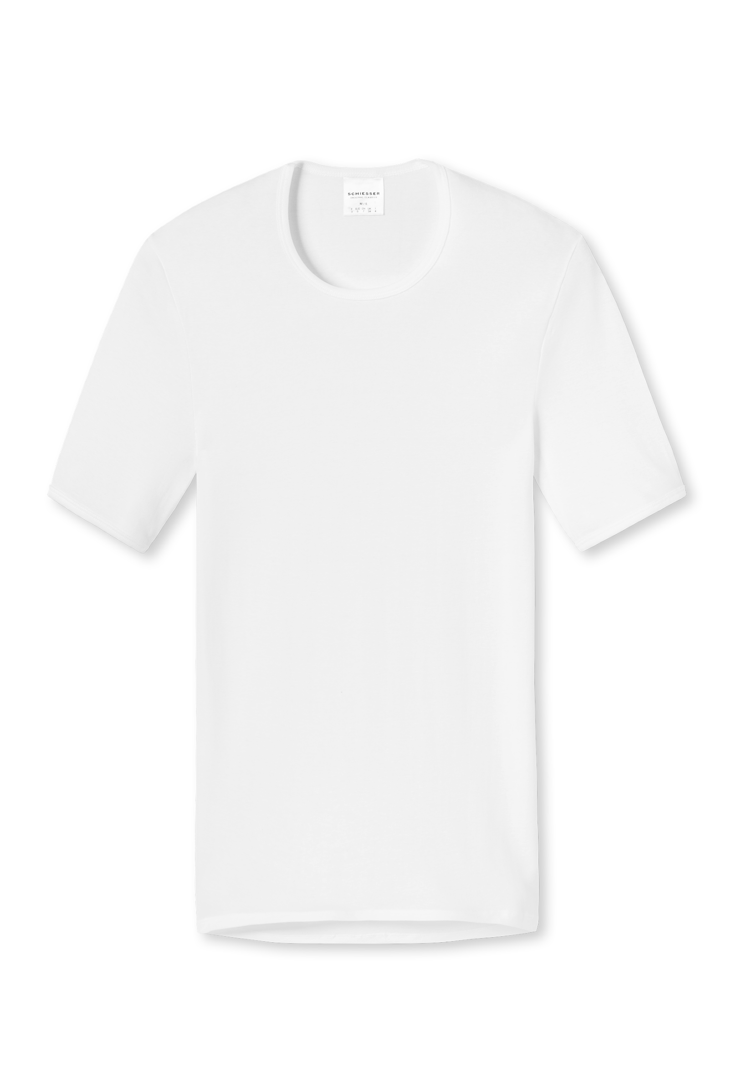 Schiesser Fine Ribbed T-Shirt - Durkins