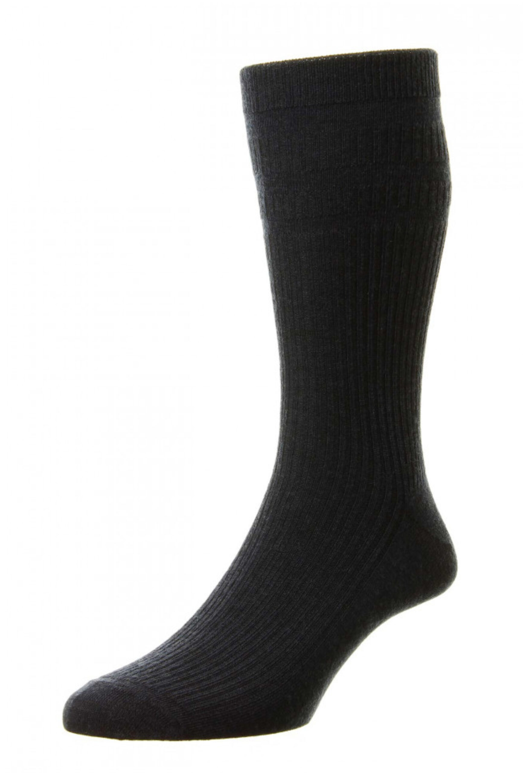 HJ Hall Extra Wide Wool Softop Sock - Durkins