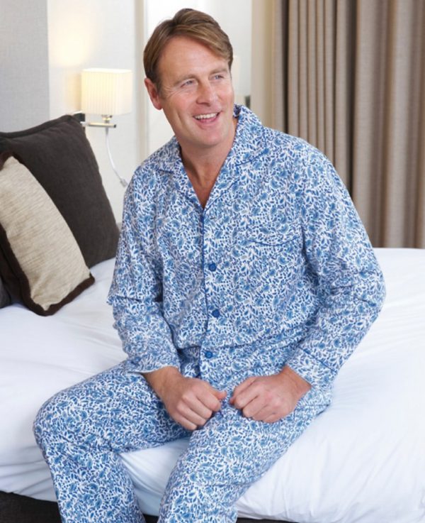 Paisley Brushed Cotton Pyjamas