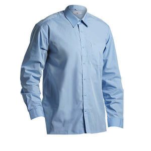 Hunter Regular Fit School Shirt (Blue)