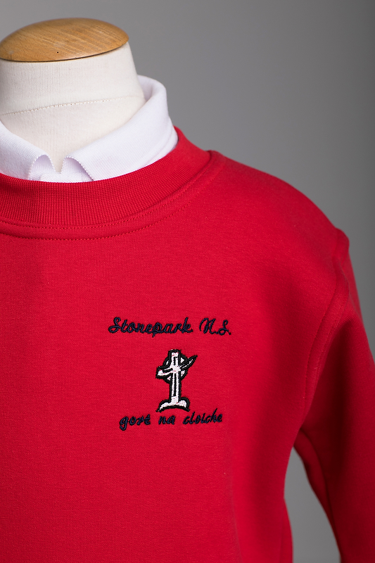 stonepark longford school sweatshirt