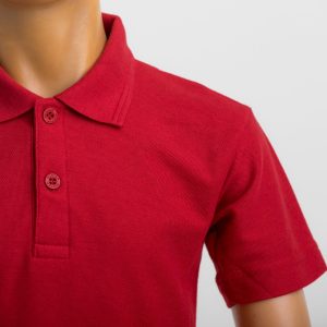 Hunter School Polo Shirt (Red)