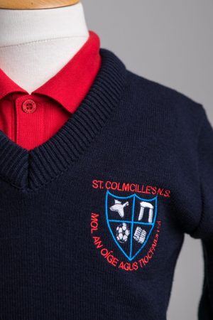 St Colmcille N.S. Aughnacliffe School Jumper
