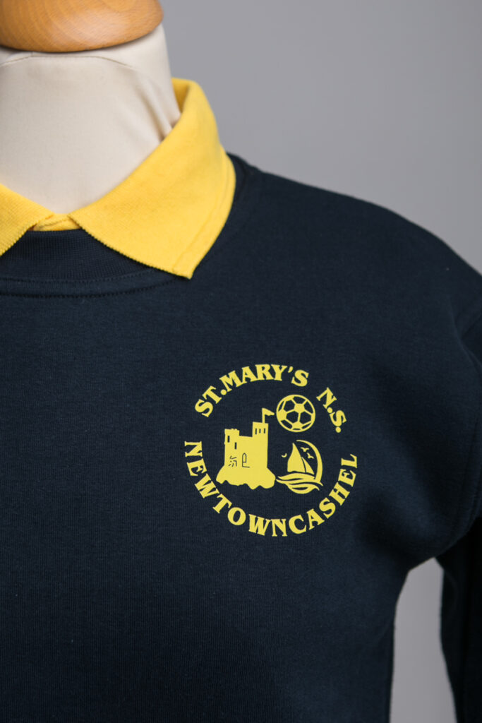 St Mary's N.S. Newtowncashel School Sweatshirt Durkins