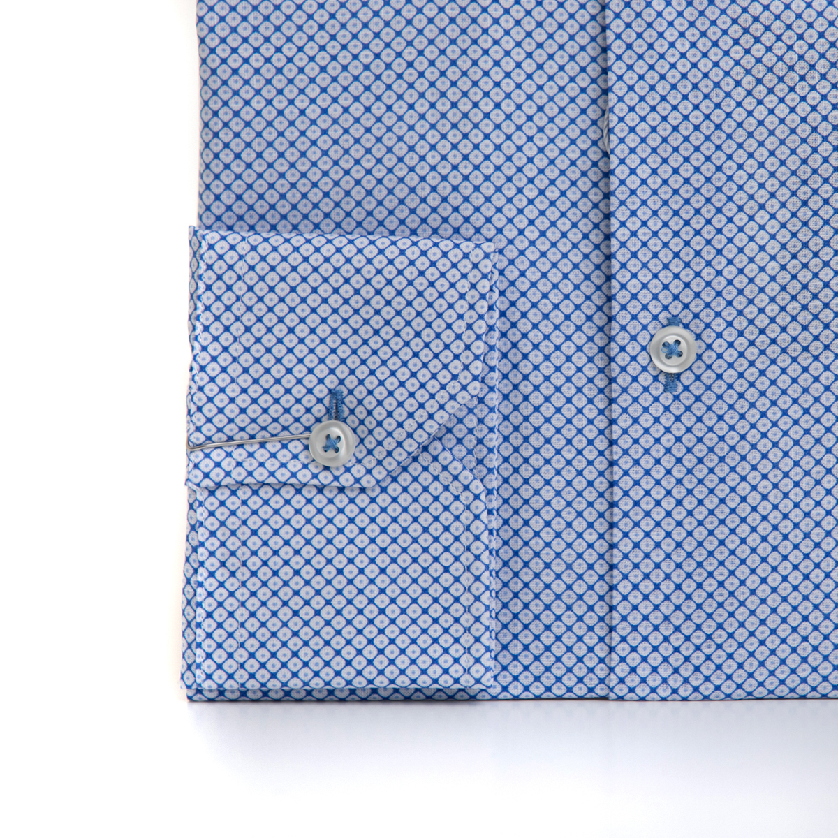 Bonachelo Blue Pattern Shirt - Durkins