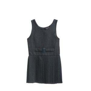 Hunter girls grey pinafore 264