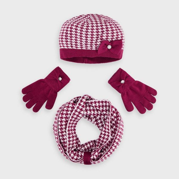 Mayoral Houndstooth Girls Set Childrens Accessories Longford