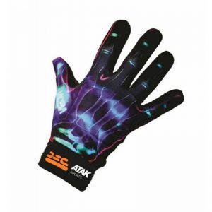 Atak Blue Neon Gaelic Football Gloves (Kids)
