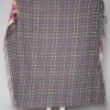 Foxford Grey Rainbow Throw
