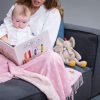 Foxford Pink Baby Blanket