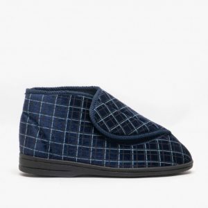 velcro boot slippers for mens