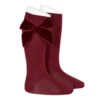 Condor Wine Knee High Socks Durkins Longford