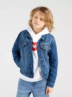 Levis Denim Trucker Jacket Kids Durkins Longford