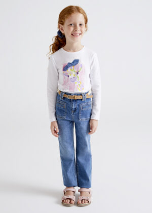 Mayoral Belted Denim Jean Kidswear Durkins Longford