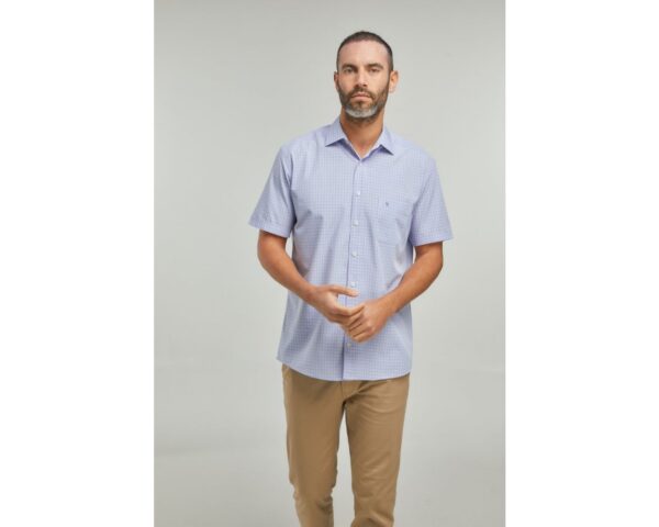 Double Two S/S Check Shirt Durkins Longford