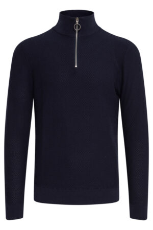 Casual Friday Karlo 1/4 Zip Knitted Jumper