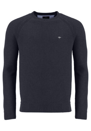 Fynch Hatton Structured Crew Knit Jumper