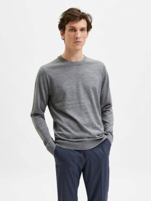 Selected Homme Town Merino Crew Knit
