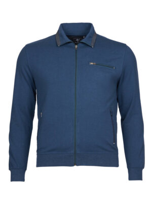 Hajo Full Zip Sweat Cardigan (King Size)