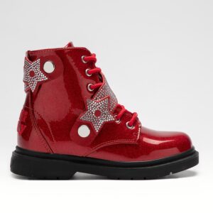 Lelli Kelly Stella Red Glitter Boot