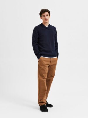 Selected Homme Hans Shawl Neck Knit