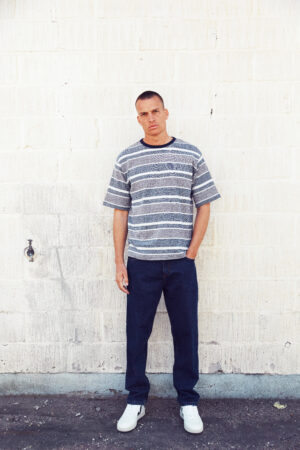 Casual Friday Structured Stripe Tee