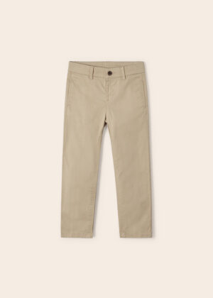 Mayoral Twill Chino in Beige or Navy