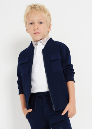 Mayoral Zip Jacket (Size 8)