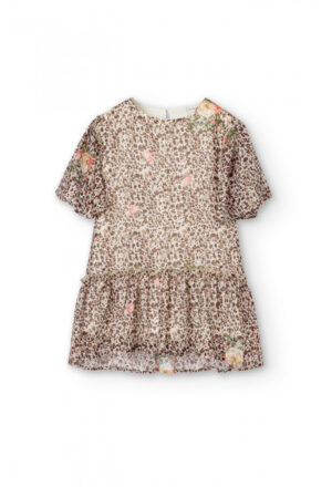 Boboli Leoparad Chiffon Dress