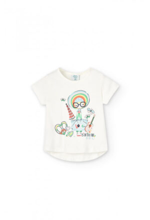 Boboli Camping graphic Tee