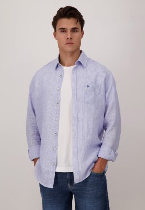 Fynch Hatton Stripe Linen Shirt