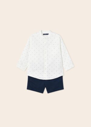 Mayoral Shirt/Short Set