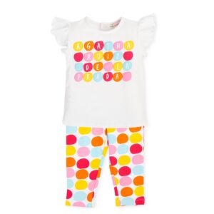 Agatha Ruiz Spotty Legging/Tee Set