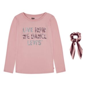 Levi's Zebra Top with Scrunchie