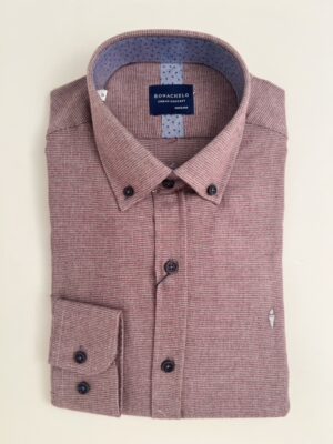 Bonachelo Wine Flannel Shirt