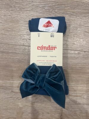 Condor Velvet Bow Tight (Ocean)