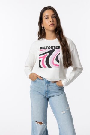 Tiffosi Honesty Print Top