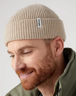 Wrangler Sign Off Beanie (Beige)