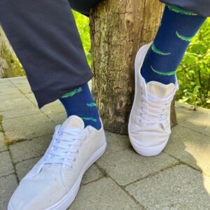 Swole Panda Bamboo Crocodile Socks