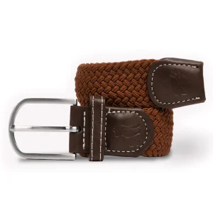 Swole Panda Woven Belt (Brown)