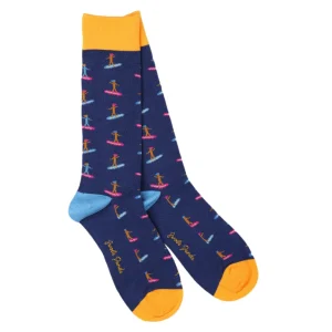 Swole Panda Bamboo Surfer Socks