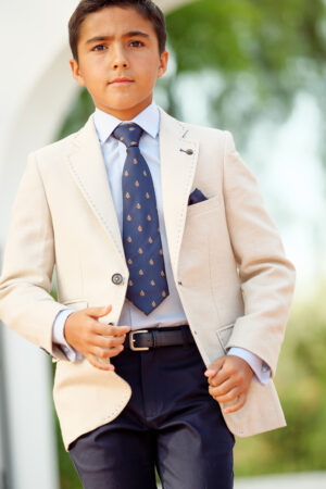 One Varones Classic Beige Blazer