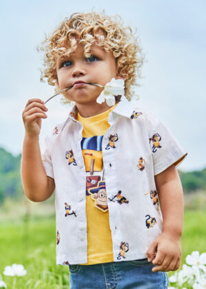 Mayoral Safari Short Sleeve Shirt