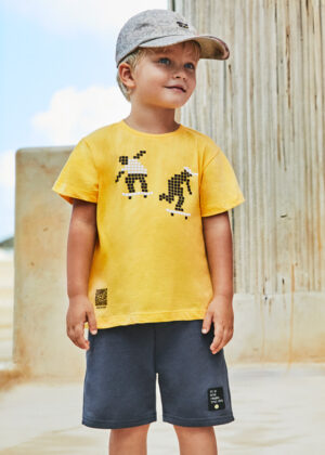 Mayoral Plush Jog Shorts