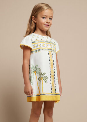 Mayoral Cotton Summer Printed Dress