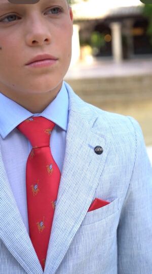 One Varones Stripe Blazer