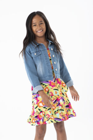 Boboli Bleach Denim Jacket