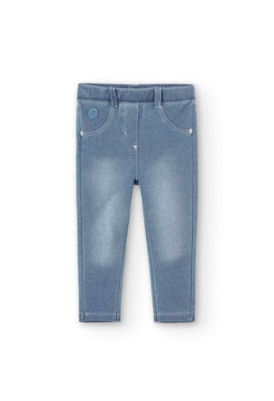 Boboli Denim Fleece Jeans