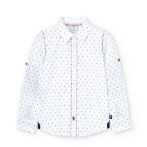 Boboli Dot Poplin Shirt