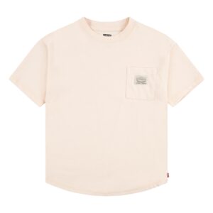 Levi's Curved Hem Pocket Tee (6-14)